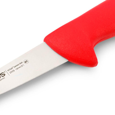 292922 Ніж м`ясника 130 мм серія '2900' червоний