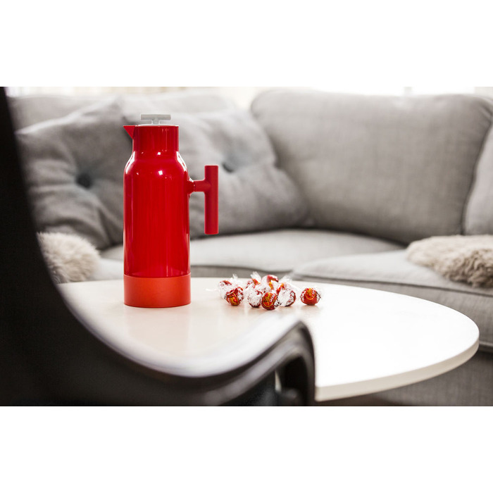 Термос-кавник Accent 1 л, червоний Sagaform