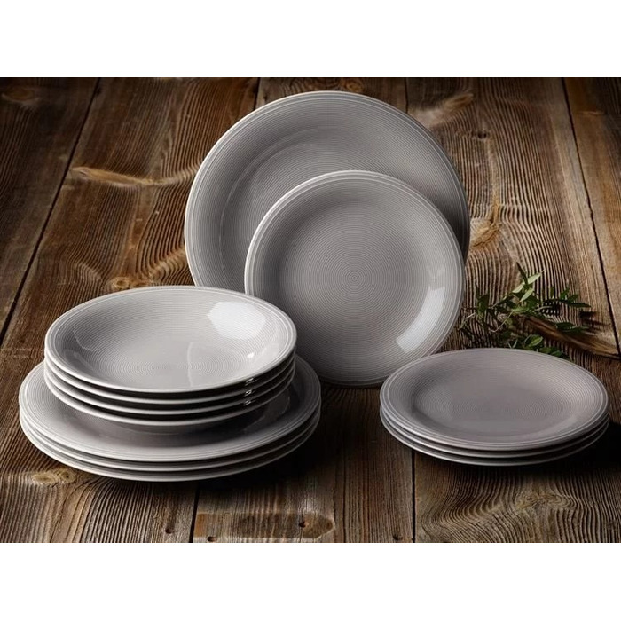 Глибока тарілка 23,5 см, сіра Color Loop Villeroy & Boch