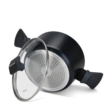 Каструля зі скляною кришкою 20 см 2,67 л FERRO Fissman