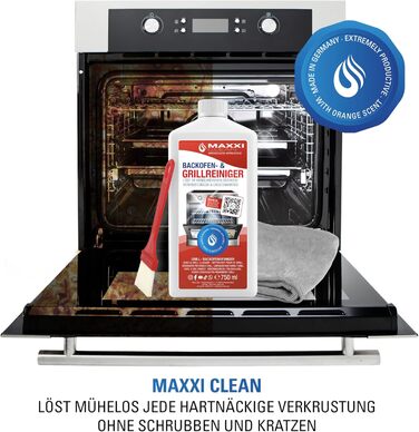 Засіб для миття духовок та грилів 750 мл Maxxi Clean