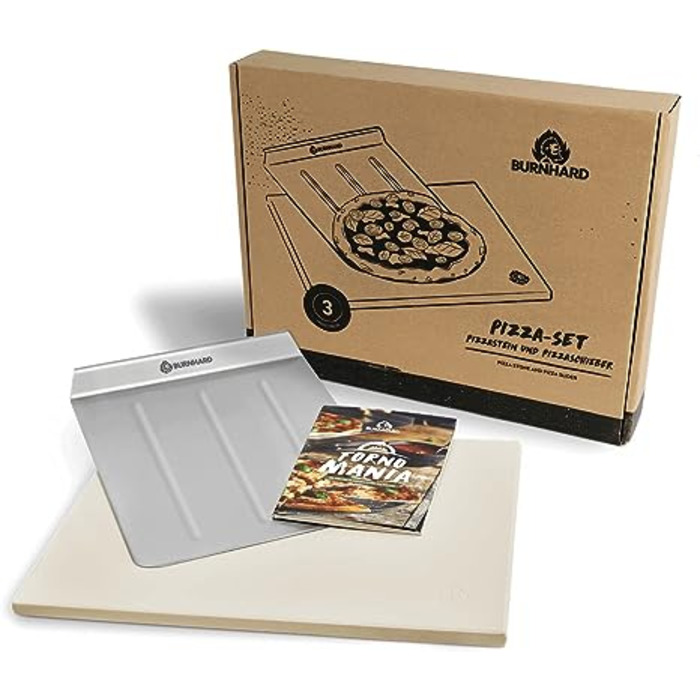Универсальный камень для пиццы 38 x 30 см Pizzazubehör Burnhard