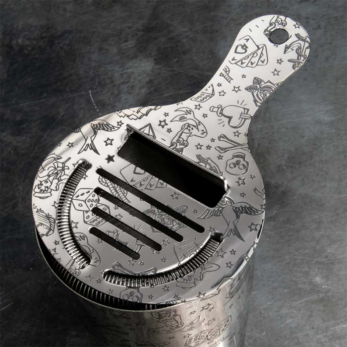 Набор бармена, 5 предметов, нержавеющая сталь, Tattoo, Urbanbar (Урбанбар)