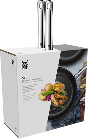 Набір сковорід 24, 28 см з керамічним покриттям, 3 предмети WMF