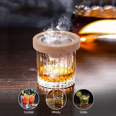 Набір для копчення коктейлів 7 предметів Tiardey