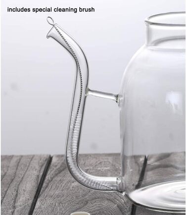 Сепаратор для отделения жира 1,6 л стеклянный с крышкой QAX