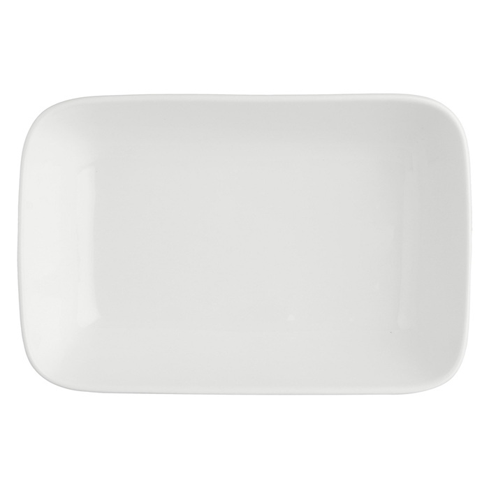 Тарілка глибока прямокутна La Porcellana Bianca ESSENZIALE NEW AGE, порцеляна, 11 х 7,7 х 3,5 см