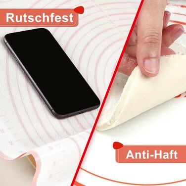 Силіконовий килимок для випічки 50 х 70 см Bäcker & Lecker