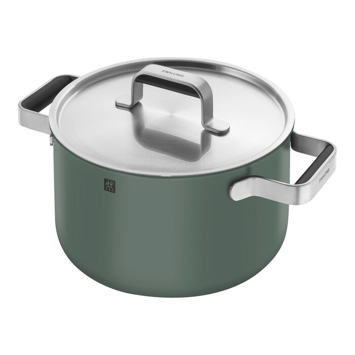 Набір каструль з кришками, 5 предметів, зелені Pure Zwilling