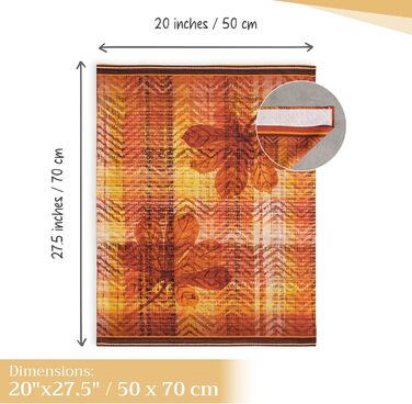 Набір з 3 багатоцільових кухонних рушників Maison d&39 Hermine Rural Christmas, 100 бавовна Барні рушники День подяки/Різдво (50 см x 70 см) (11 - Шотландська шотландка)