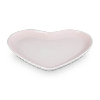 Тарілка у формі серця 23 см, рожева Heart Le Creuset