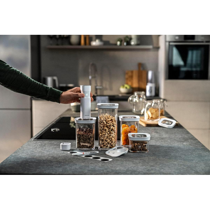 Набор вакуумных контейнеров, 6 предметов, прозрачный белый Fresh & Save Zwilling