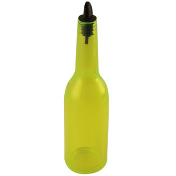 F001G Пляшка для флейрінгу 750 мл, колір зелений fluo