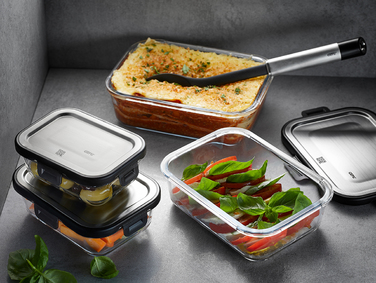 Контейнер харчовий, прямокутний, 600 мл Milo Gefu