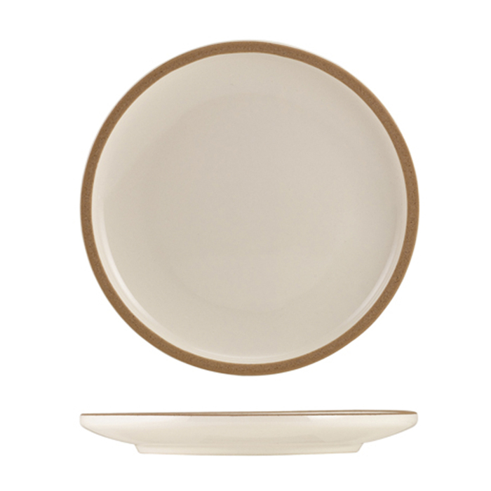 Тарілка 20 см, Kava White Stoneware, GenWare