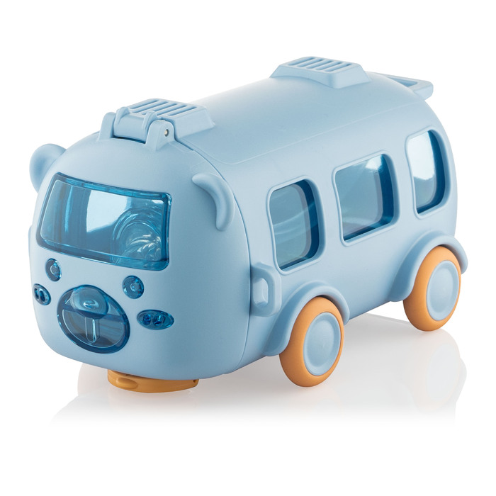 Пляшка для води Ardesto Bear Bus 500мл, пластик, блакитний