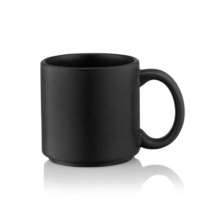 ARDESTO Чашка Trento, 400мл, кераміка, чорний