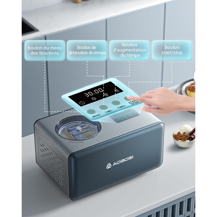 Морожениця 1,5 л, 150 Вт AAOBOSI