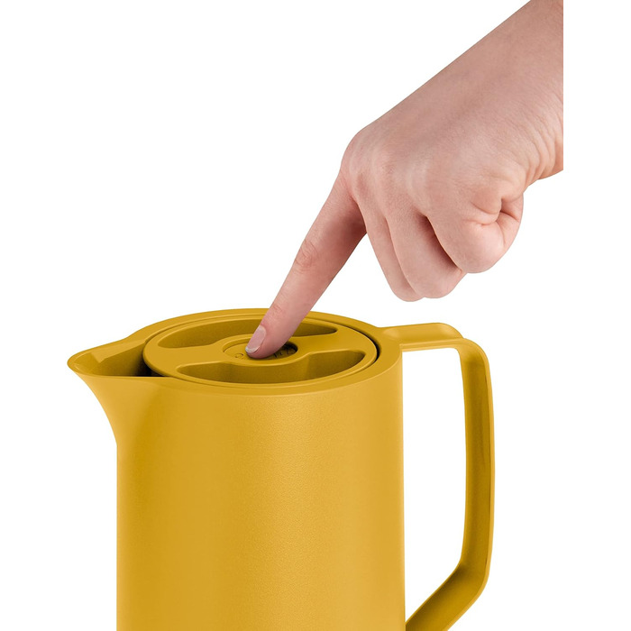 Термокувшин 1 л, горчично-красный Motiva Emsa