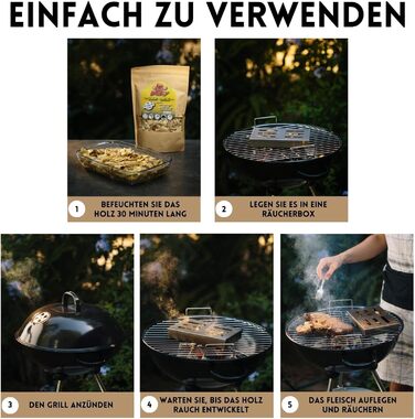 Набір тріска для копчення 6 шт 1 л BWAY