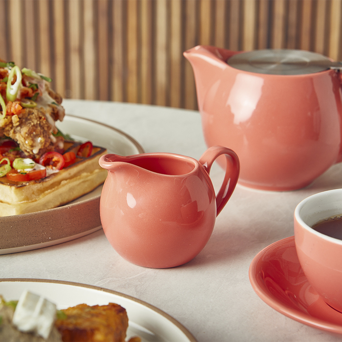 Молочник 140 мл, кораловий, Coral, Color Tea, GenWare