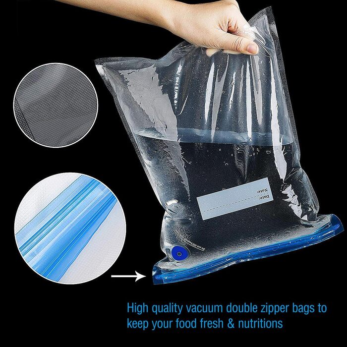 Вакуумні пакети 20 пакетів 30 x 34 см Taipintee