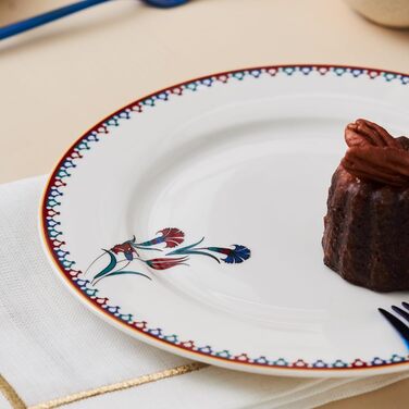 Набір десертів тарілок на 6 персон, 18 предметів Nakkas Karaca