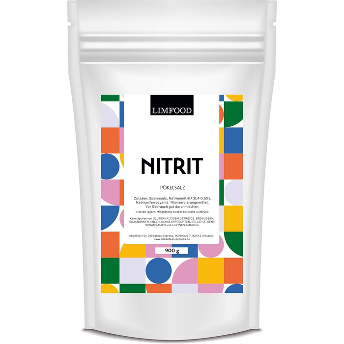 Сіль для копчення з нітриту натрію 900 г Limfood