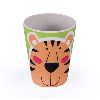 Стакан для дітей бамбукове волокно Fissman 300 мл Тигреня (8866)