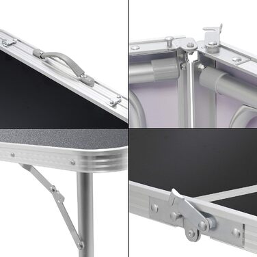 Стіл та стільці для кемпінгу чорний GOODS+GADGETS