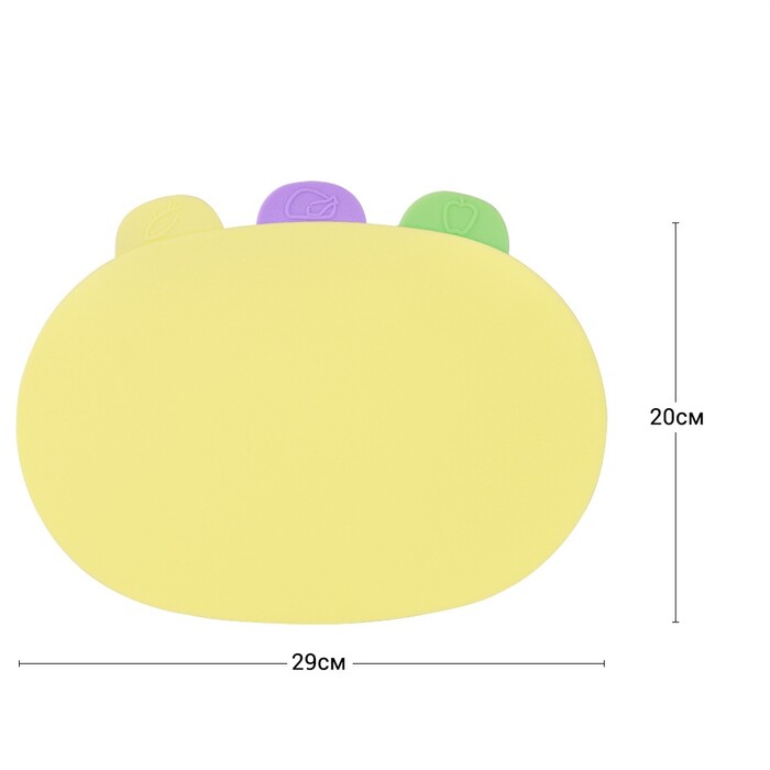 Набір обробних дощок 29 х 22 см 3 предмети Fissman