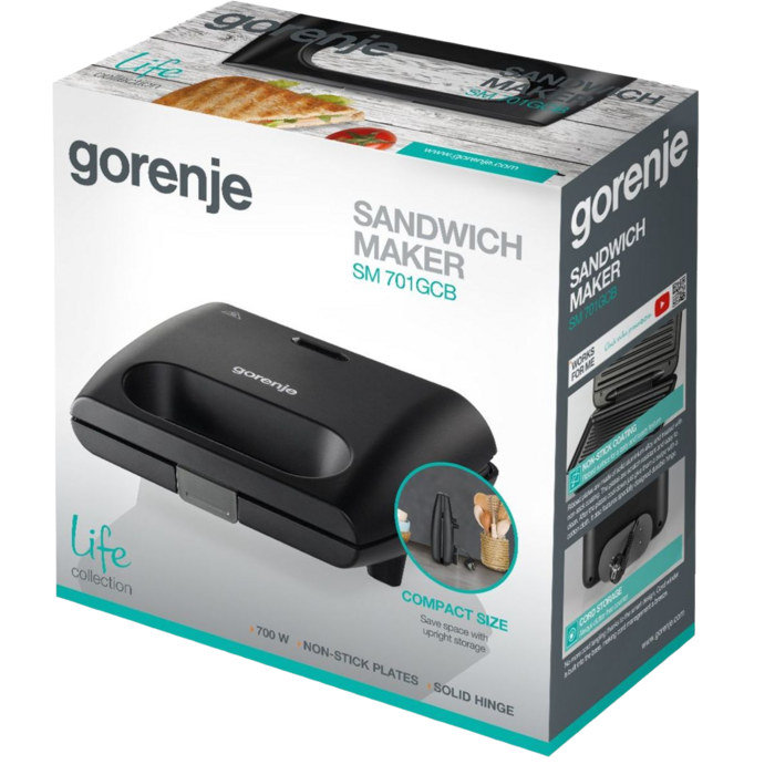 Гриль Gorenje SM701SB (7094152)