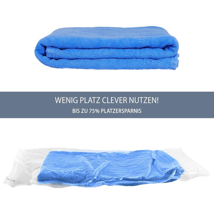 Вакуумні пакети 10 пакетів 35 x 50/40 x 60/50 x 70 см NORDIC