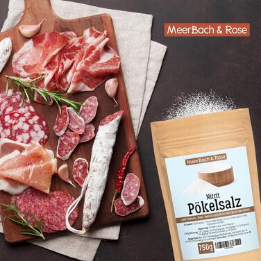 Сіль нітритної  для копчення 750 г MeerBach & Rose