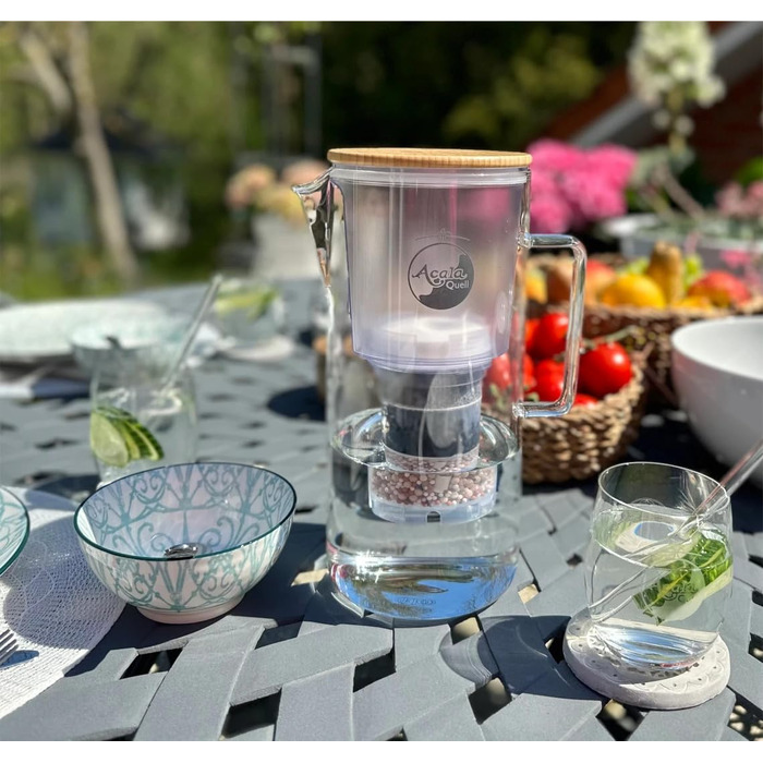 Стеклянный фильтр-кувшин для воды 1,4л Acala Quell