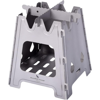 Титановая дровяная печь с кронштейном iBasingo