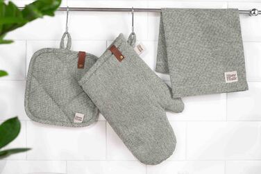 Рукавичка Ardesto Oliver, 18х30см, 100% бавовна, нап-ч: ватин, зелений