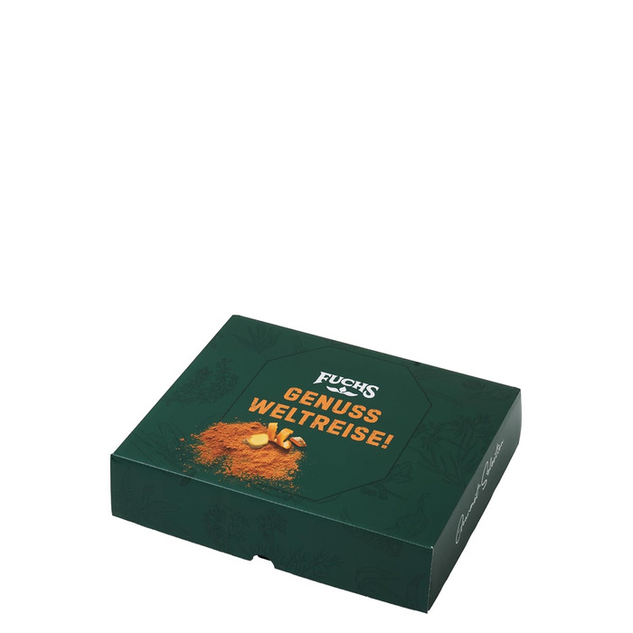 Подарунковий набір із 5 сумішей спецій Weltreise Fuchs