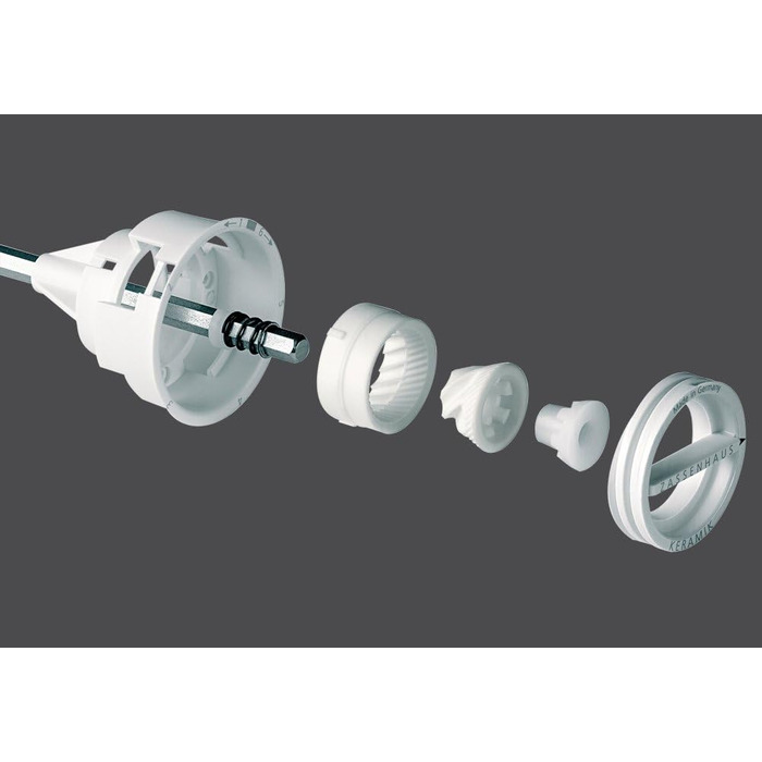 Млин для перцю Zassenhaus ПОТСДАМ , Помел регульований від дрібного до грубого, Керамічна шліфувальна машина Zassenhaus Зроблено в Німеччині , Ручний млин для перцю , Вже попередньо наповнений , Чорний матовий , 30 см 30 см Чорний