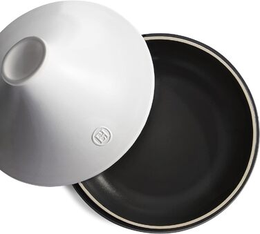 Тажин 27 см білий/грифельний Delight Emile Henry