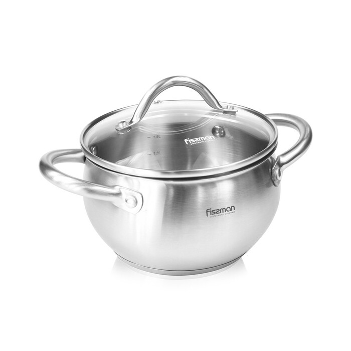 Набір посуду зі скляними кришками, 6 предметів NANCY Fissman