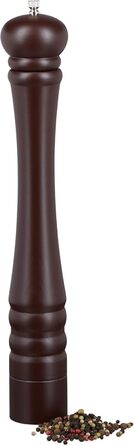 Дерев'яний млин для перцю та солі 40 см коричневий Relaxdays