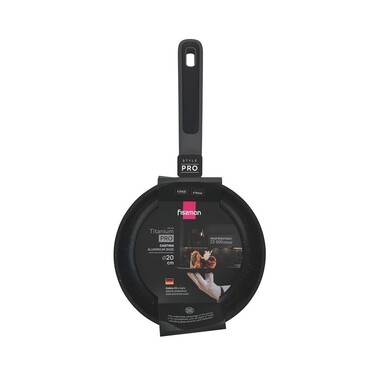 Сковорідка для смаження Fissman 20x5 см TITANIUM PRO литий алюміній з антипригарним покриттям (14587)