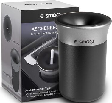 Попільничка для тютюнових стіків з кришкою e-smoQ