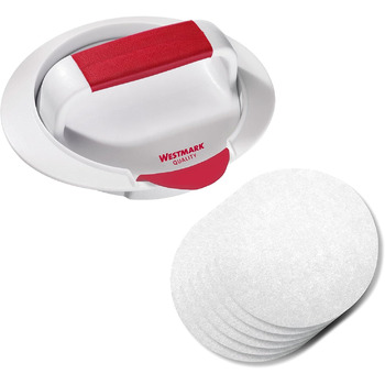 Прес для гамбургерів пластиковий 11,5 см з папіром для бургерів Westmark