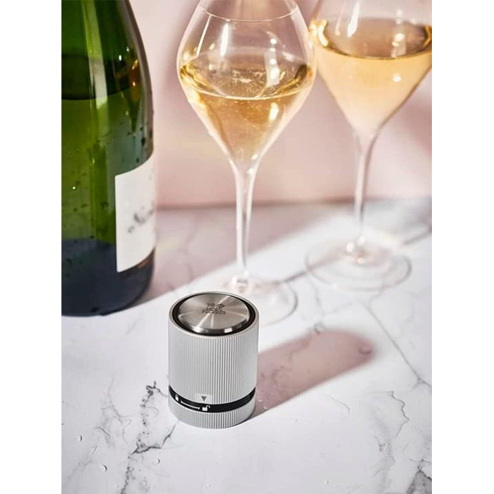 Линия - Пробка для шампанского - Для герметичного укупоривания и хранения открытых бутылок игристого вина - Гарантия 5 лет - Подарок от вина - Алюминиевые краски