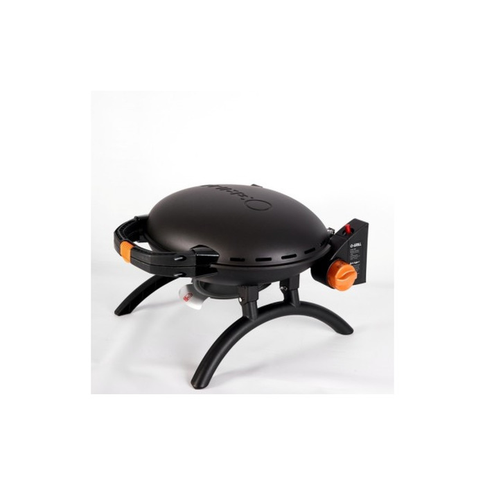 КОМПЛЕКТ Портативний переносний газовий гриль O-GRILL 500, чорний + шланг в подарунок! Код: 011672