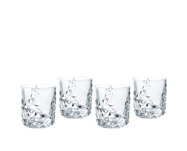 Набір склянок для віскі 340 мл, 4 предмети, Sculpture Nachtmann