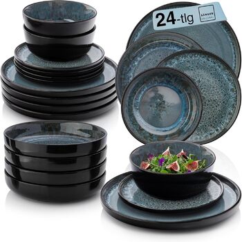 розмір: набір столового посуду з 24 предметів