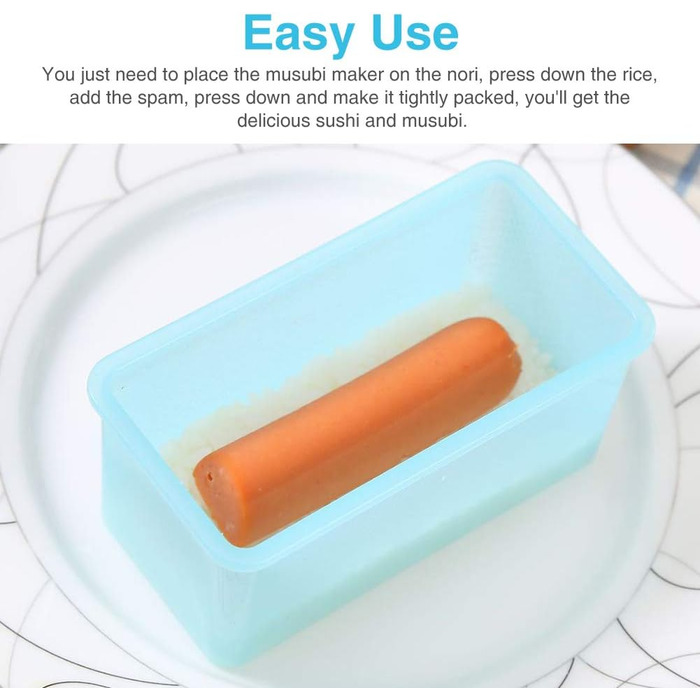 Прямокутна форма для суші біла QOTSTEOS